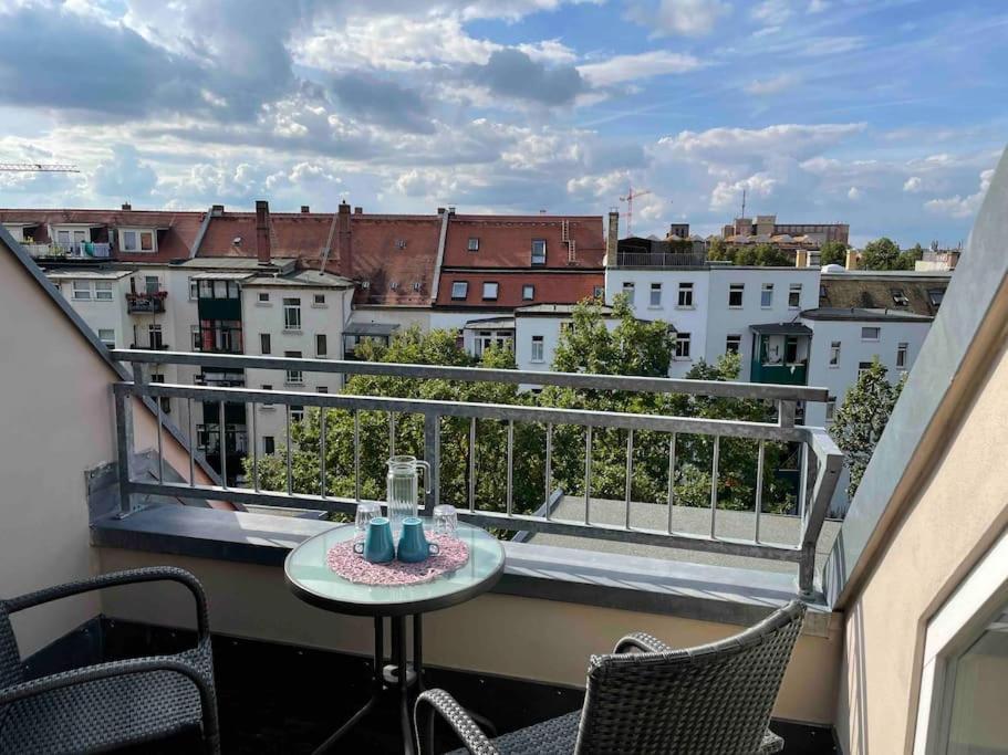 Апартаменты Loft Mit 2 Terrassen - Ruhig&Sonnig Лейпциг Экстерьер фото