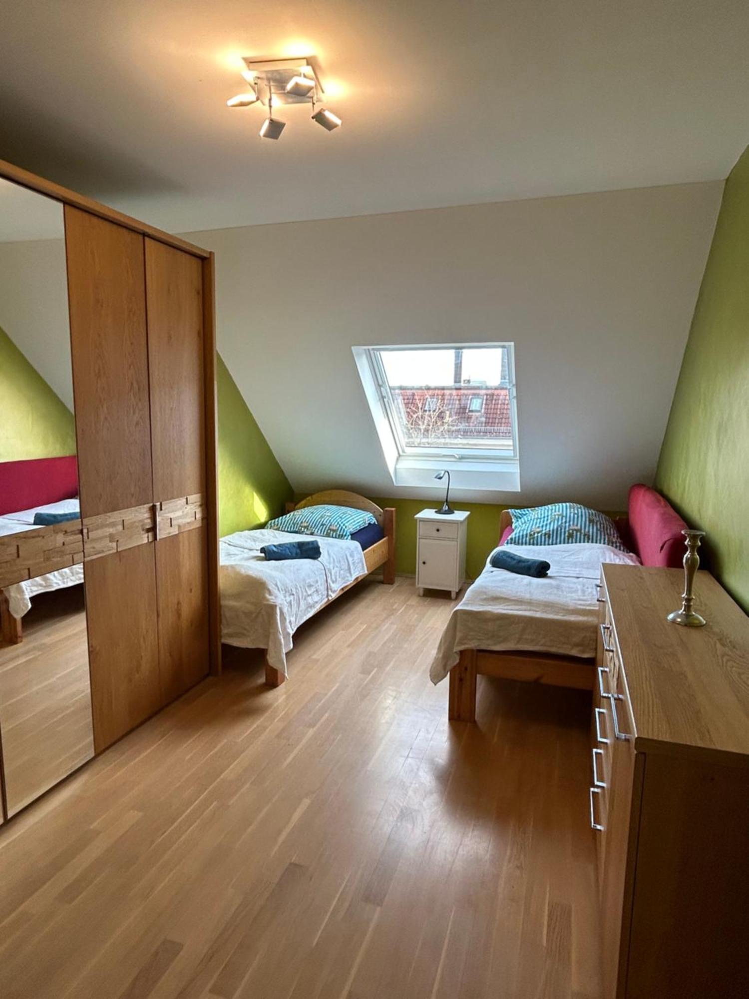 Апартаменты Loft Mit 2 Terrassen - Ruhig&Sonnig Лейпциг Экстерьер фото